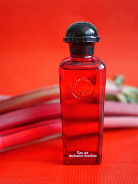 hermes eau de rhubarbe ecarlate unisex|hermes perfume red bottle.